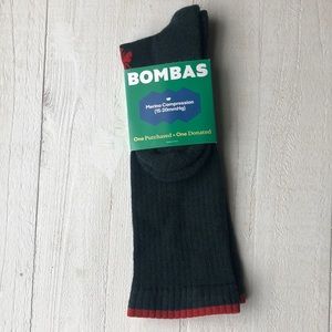 Bombas compression, Sz M, merino wool